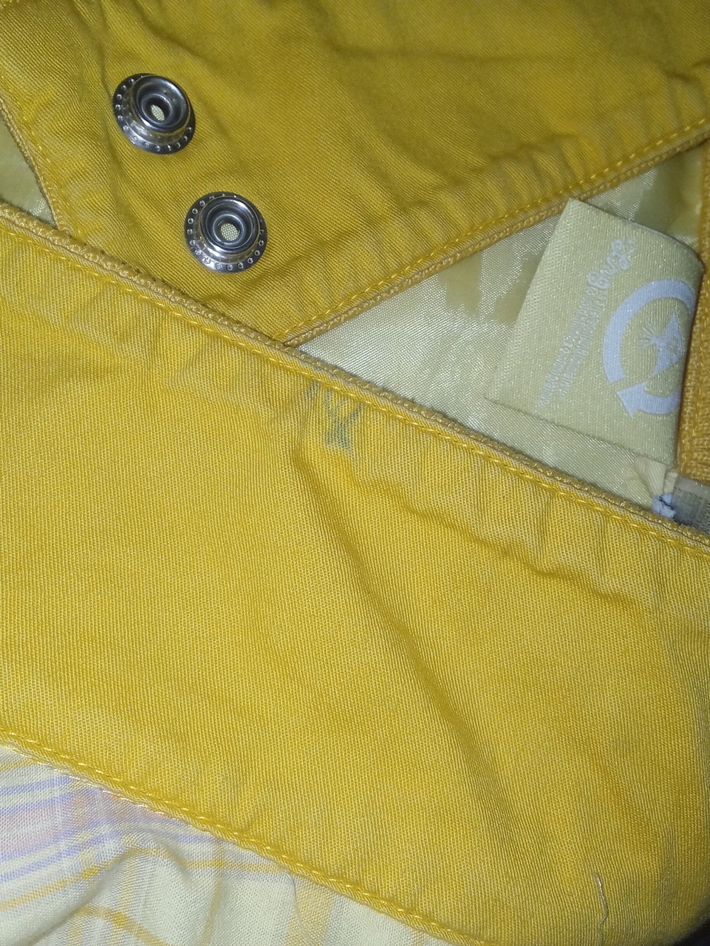 LRG Lavender and Yellow Plaid Lightweight Shirt Jacket - Picture 9 of 10
